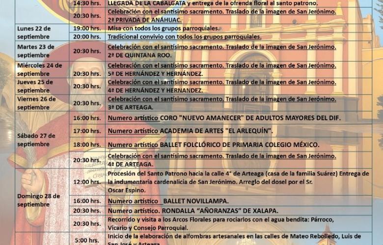 Fiesta de San Jerónimo 2025