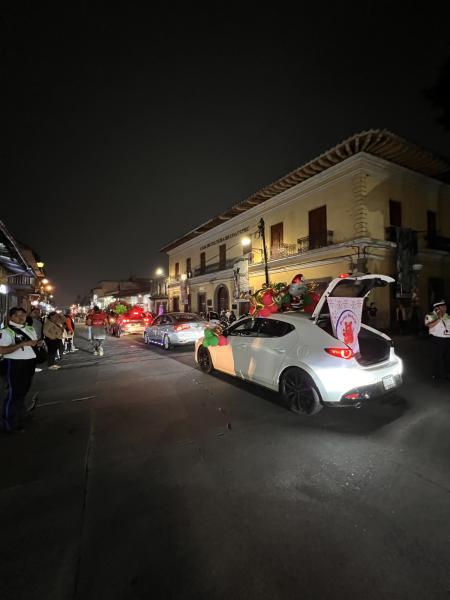 Desfile navidad en Coatepec